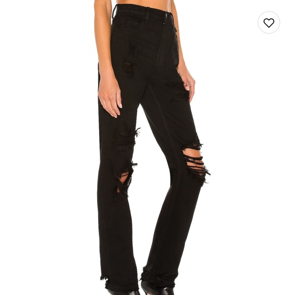 Free People straight ripped jeans - Picture 2 of 3